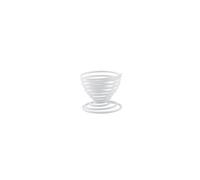 Coquetier Wire Blanc Point Virgule