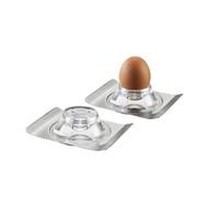 Coquetiers BRUNCH - Gefu - Lot de 2 - Argent - Gris - Adulte