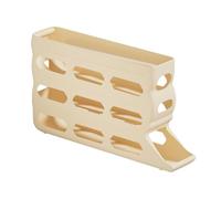 Coquetiers pour réfrigérateur - Organisateur d'œufs | Porte-œufs à roulement automatique pour réfrigérateur | Coquetier à 4 niveaux | Distributeur 30 Capacité Boîte antidérapante pour 30 œufs de