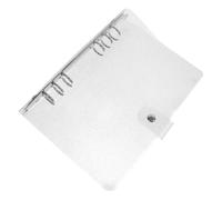 Coquille à Feuilles Détachées à Six Trous Pvc pour Documents, Voyage | Protection de Carnet, Surface Facile à Nettoyer, Rangement de Papiers, Organisation de Feuilles, Format Portable
