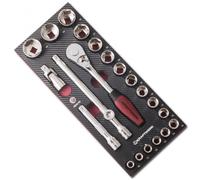 Coquille de douilles 1/2 EVA3 KRAFTWERK 22 pièces - 4903-03"