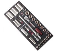 Coquille de douilles 3/8 EVA3 KRAFTWERK 32 pièces - 4903-02"