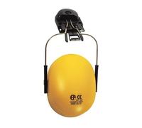 Coquilles anti-bruit avec adaptateur pour casque de chantier blanc - Paire(s)