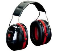 3M Casque anti-bruit Peltor Optime III H540A - SNR 35 dB - Rouge/Noir