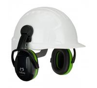 Coquilles antibruit Secure 1 pour casque de chantier -par paire -vert PIP