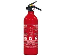 Cora - 000126801 - Extincteur à Poudre - Classe 5A 34B -C - 1 kg - avec Support