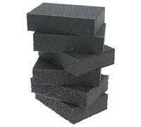 Corail 74300 Essentials abrasifs éponge de ponçage Bloque avec sec ou humide Grain Fin Medium et épais Pack Lot de 6 pièces