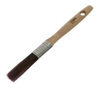 Coral 31710 Aspire Pinceau Professionnel à Coupe Droite avec Profil Plat pour Une Finition Ultra Lisse et précise avec émulsion Commerciale ou Manche en Bois FSC Brillant 1,3 cm