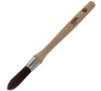 Coral 33711 Aspire Pinceau Rond Professionnel à Profil Pointu pour Une Coupe précise et Rapide Finition Ultra Lisse avec émulsion Commerciale ou Manche en Bois FSC Brillant 15 mm