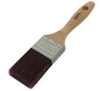 Coral Aspire 31713 Pinceau professionnel à coupe droite avec profil plat pour une finition ultra lisse et précise avec émulsion commerciale ou manche en bois FSC brillant 5,1 cm