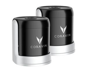 Coravin Bouchons pétillants - Conservez le vin mousseux pendant 4 semaines - Pour système de conservation des vins mousseux Coravin - Pour champagne et autres vins mousseux - 2 bouchons