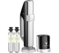 Coravin Système de conservation du vin mousseux - Conservation du vin pendant 4 semaines - Économiseur de vin pour vin mousseux - avec capsules de gaz CO2 pur - pour champagne et autres vins mousseux
