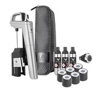 Coravin - Timeless Six+ Système de Préservation du Vin | Facile à Utiliser, Protège le Vin de l’Oxydation Pendant Plus de 2 Ans| Aérateur & Housse de Voyage Inclus, Argent