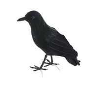 Corbeau plumes noires 20 cm
