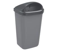 Corbeille murale 50 litres Rossignol Xérios extérieur grise
