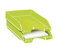 Corbeille à courrier Cep Gloss vert anis