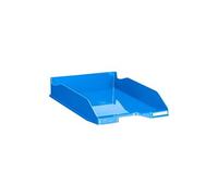 Corbeille à courrier Exacompta combo 2 Iderama bleu glacé