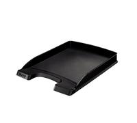 Corbeille à courrier Leitz Plus 52370095 plastique noir format petit système modulaire empilable