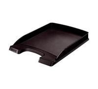 Corbeille à courrier Leitz slim noire