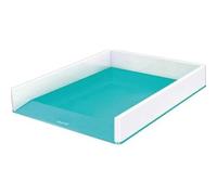 Corbeille À Courrier - Leitz - Wow Dual - Menthe - Format A4 & C4 - Design Moderne