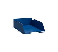 Exacompta Corbeille à courrier Combo Maxi Bleu nuit 34,7x25,5x10,3 cm 750 feuilles Ange Bleu