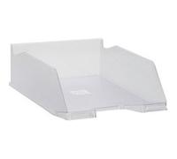 Corbeille à courrier maxi format Exacompta cristal