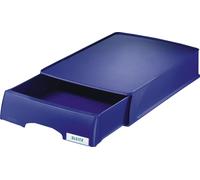 Corbeille à courrier Plus A4 avec tiroir bleu Paquet de 4