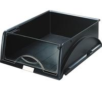 Corbeille à courrier Sorty A4 noir Pack de 4 pièces