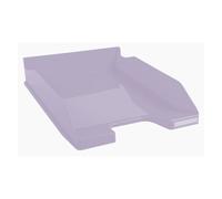 Corbeille à courrier standard Exacompta couleur pastel - Mauve
