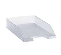 Corbeille à courrier standard Leitz transparente