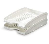 Corbeille à courrier Trend A4 blanc Paquet de 6
