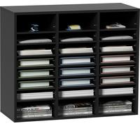 Corbeille à courrier VEVOR Organiseur de bureau 997 x 305 x 680 mm, 2,3-5,6 cm Réglable A4 Empilable transversal, Corbeille à papier, Rangement Bureau Système de classement Organisation, classement (N