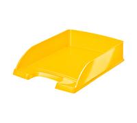 Corbeille à courrier Wow Leitz métallisé - jaune