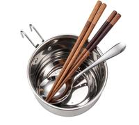 Corbeille à déchets d'évier en acier inoxydable à suspendre | Filtre d'évier de cuisine avec poignée pour maison, appartement, bar, maison, cuisine