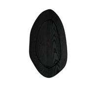 Corbeille à fruits Bol à fruits en bois massif, bol à fruits ovale irrégulier, assiette de fruits noirs, utilisée for la décoration de table ou for servir des aliments, des fruits, des légumes, du pet