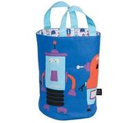 Corbeille à jouets ou linge les robots Petit Jour Paris Bleu Bleu G