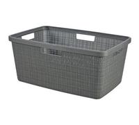 Corbeille à Linge - 46 L - Jute - Anthracite - Curver