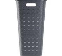 Corbeille à Linge Curver Softex, 56L, 70% Recyclé, 59 x 43 x 34 cm, Gris