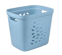 Corbeille à linge élégante et compacte 36,5 l - Bleu