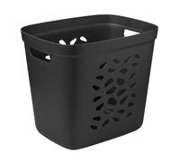 Corbeille à linge élégante et compacte 36,5 l - Gris