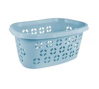 Corbeille à linge en Plastique 30,5 litres ergonomique - Bleu