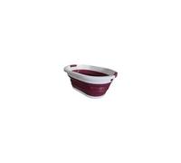 Corbeille à linge Pliable 36 litres - Bordeaux
