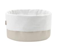 Corbeille à pain 23 cm, sable / blanc, coton, Stelton