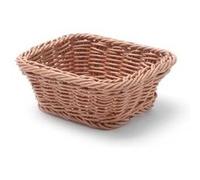 HENDI Corbeille à pain GN 1/6, porte pain, corbeille à fruits, panier rangement, panier a pain, panier, présentoir pour pain, fruits et légumes, 176x162x(H)65mm, polypropylène