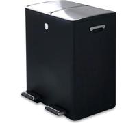 Corbeille à papier 2x30 litres Black Rose Collection