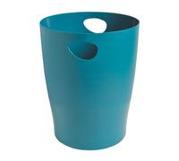 Corbeille à papier bleu indigo Ecobin Exacompta gamme Skandi