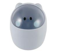 Corbeille À Papier De Bureau Élégante Et Bleue ¿ Poubelle Durable Pour Animaux Pour La Maison Et Le Bureau ¿ Facile À Nettoyer Et À Entretenir