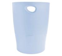 Corbeille à papier Ecobin Exacompta bleu pastel