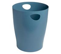 Corbeille à papier Ecobin Exacompta gamme AutentiK - gris bleu