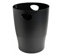 Corbeille à papier Ecobin Exacompta noire